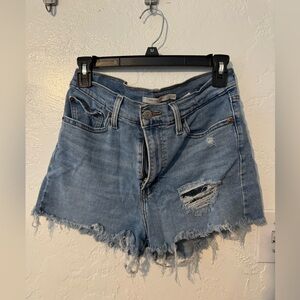 Levi’s high waisted shorts